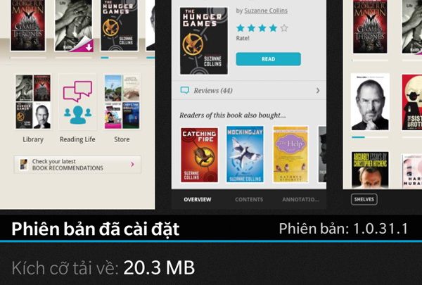 Thủ thuật HonVietBIZ | Kobo - ứng dụng đọc sách epub trên BlackBerry 10