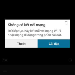 Hướng dẫn Khắc phục lỗi Blackberry World không kết nối mạng