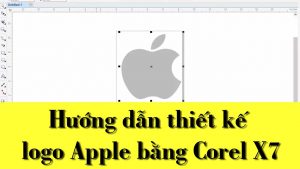 Hướng dẫn thiết kế logo Apple bằng Corel X7