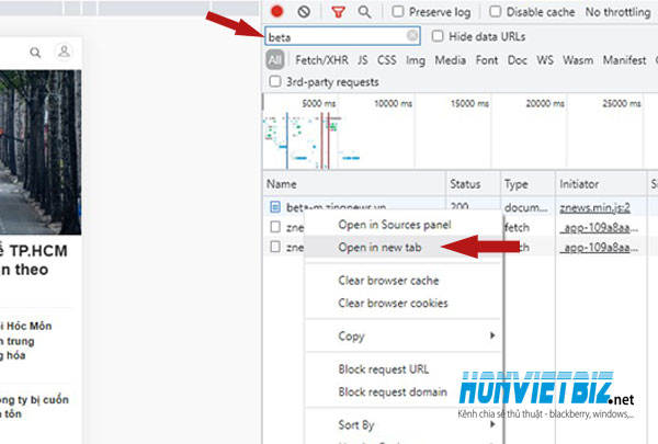 Thủ thuật HonVietBIZ | Hướng dẫn truy cập giao diện mobile phiên bản beta của Zingnews