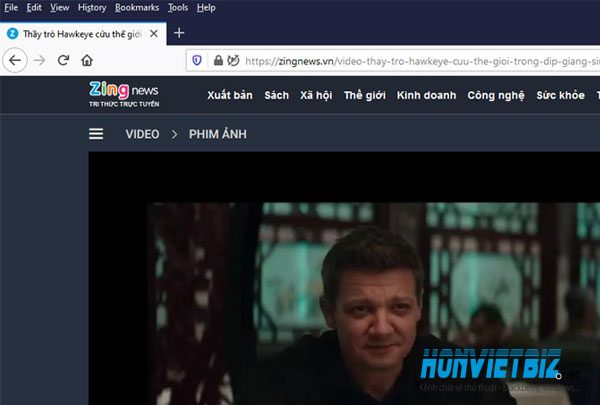 Thủ thuật HonVietBIZ | Hướng dẫn download video trên trang Zingnews