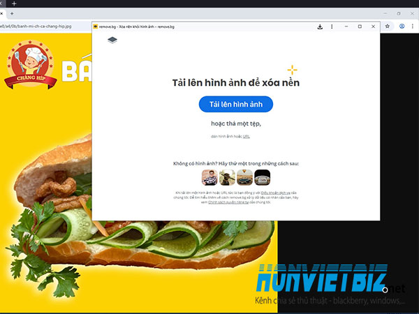 Thủ thuật download hình gốc trên trang web removebg